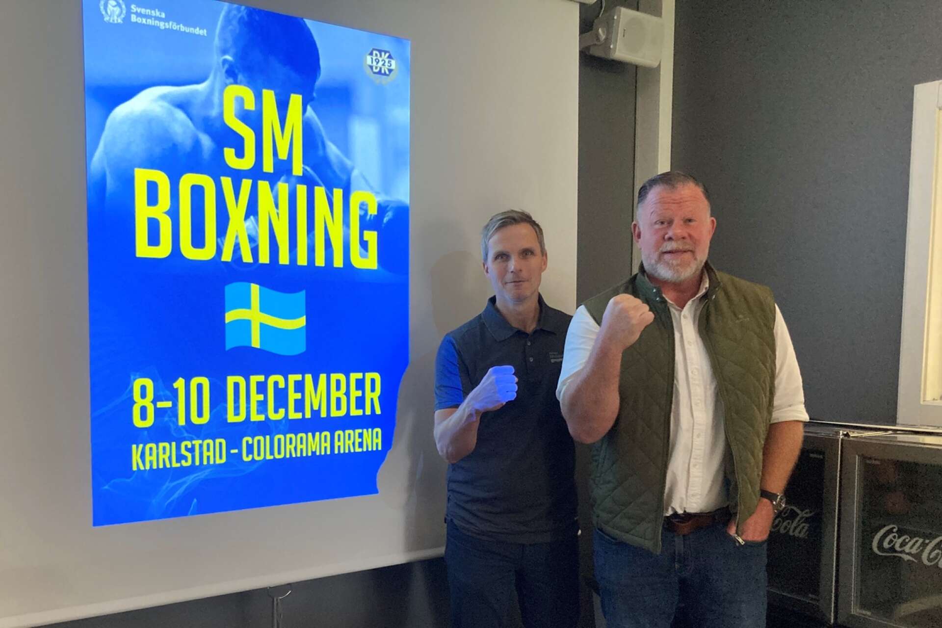 Anders Holmberg är en van boxningsarrangör.