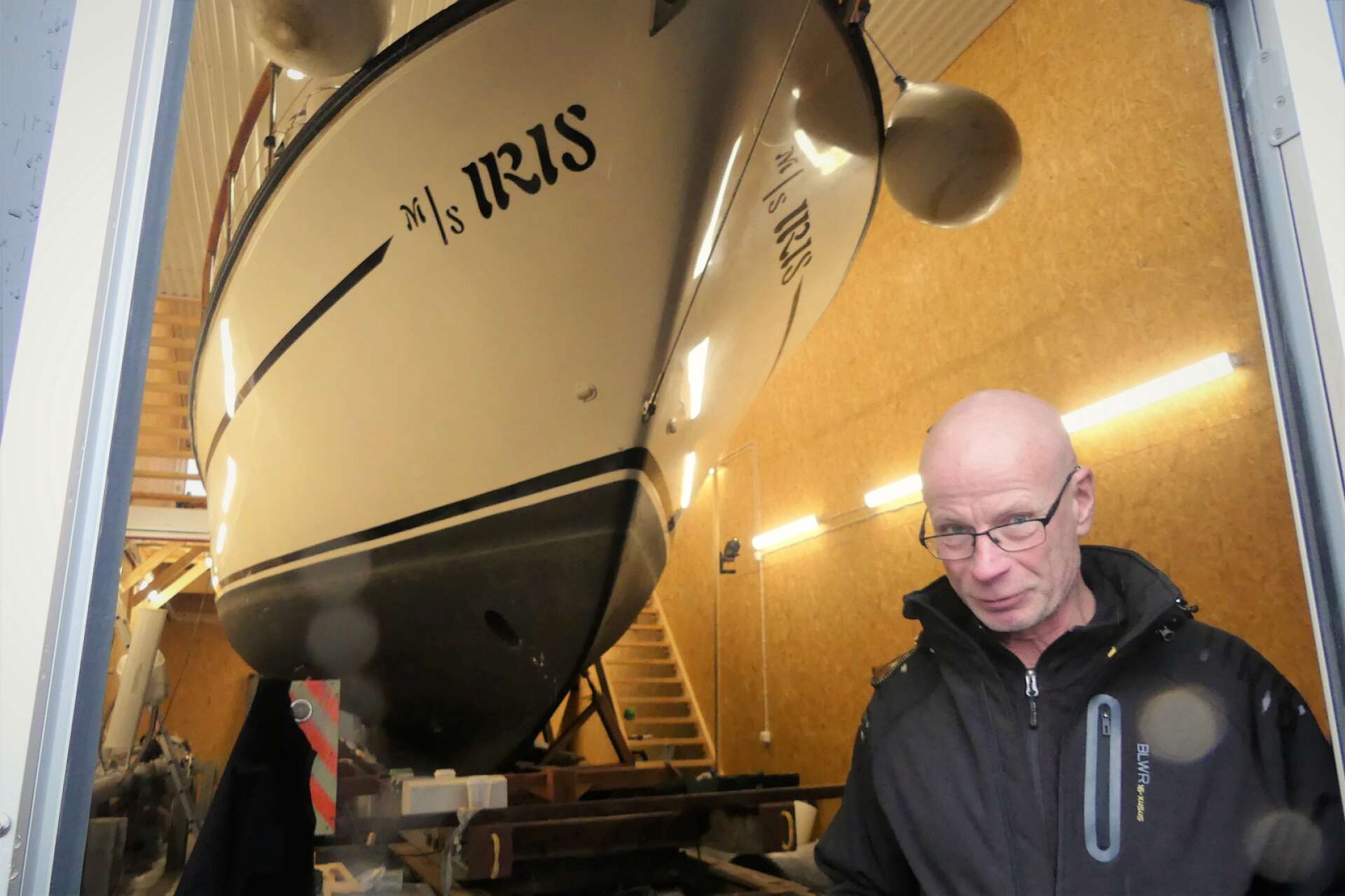 Båtvilan har brutit sig ur Säfflebåt och blivit en egen förening för alla som har båtfack i ”garagen” mellan Flå och Herrgårdsgymnasiet. Christer Tengelin är klubbens ordförande.