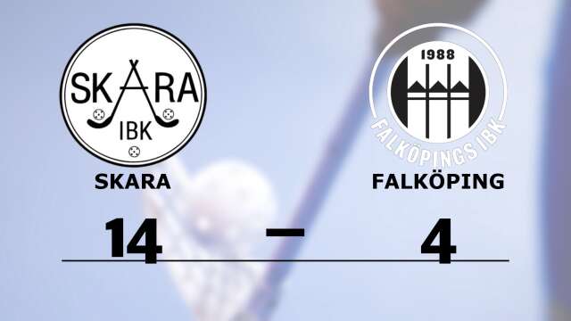 Skara IBK vann mot Falköpings IBK