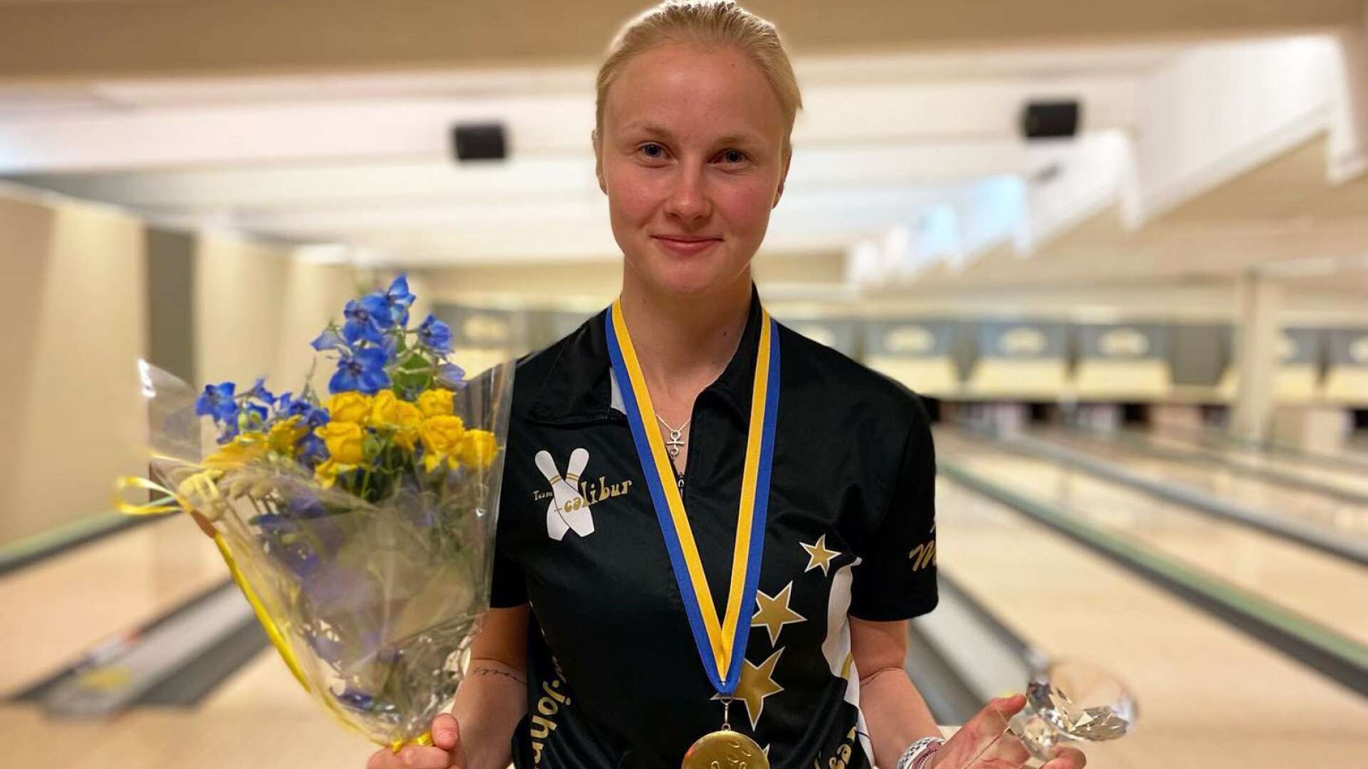 Alida Molander tog sitt första SM-guld på seniornivå under helgen som gick.