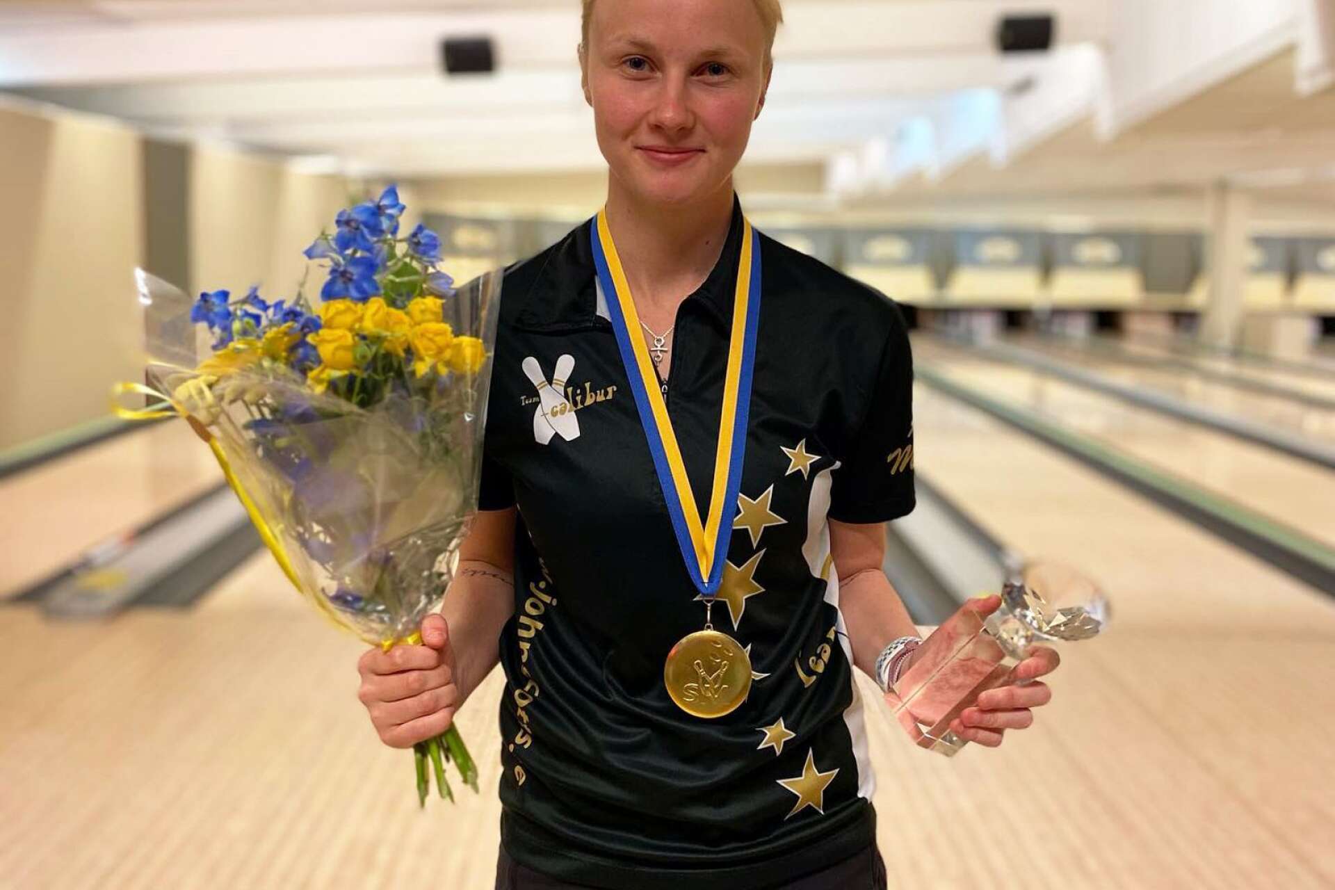 Alida Molander tog sitt första SM-guld på seniornivå under helgen som gick.