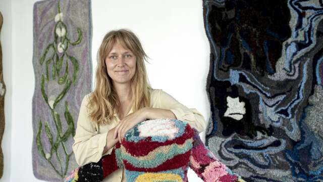 Värmlandsbördiga Anja Fredell är en av konstnärerna som Göteborgs stad köpt konst av under 2021.