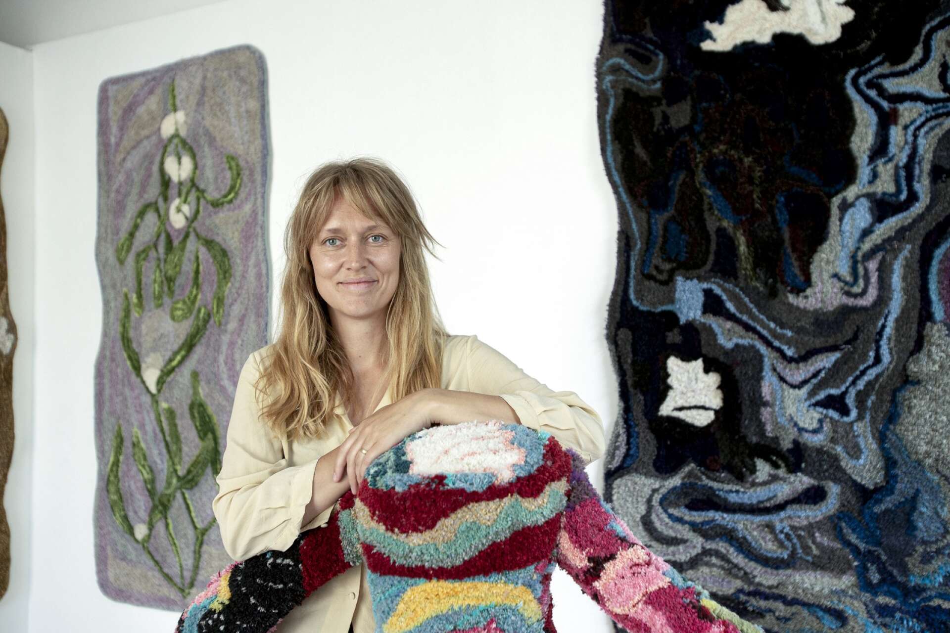 Värmlandsbördiga Anja Fredell är en av konstnärerna som Göteborgs stad köpt konst av under 2021.