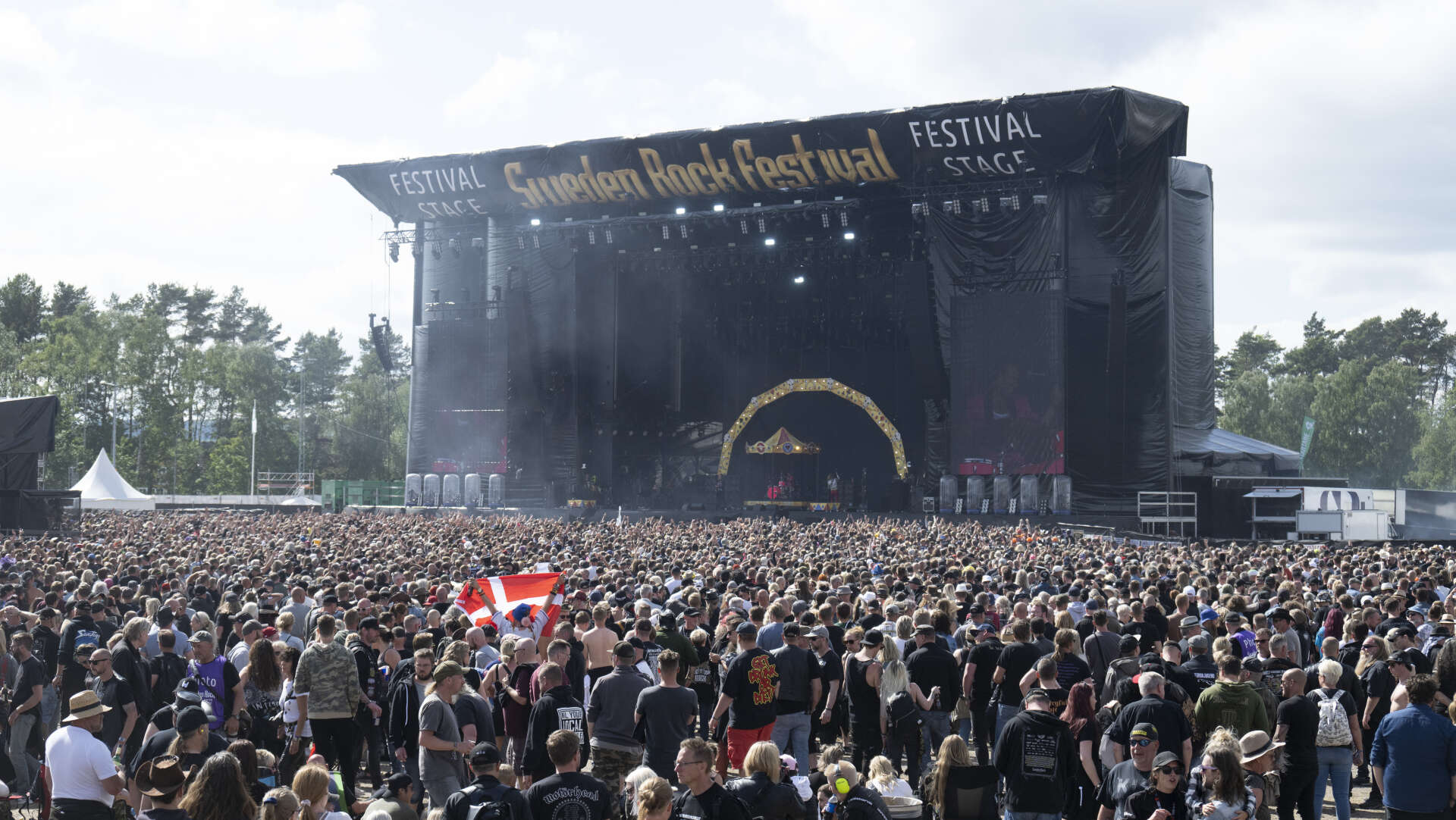 Sweden Rock Festival arrangeras 7–10 juni och har i år dragplåster som Iron Maiden, Mötley Crüe och Def Leppard. Arkivbild.