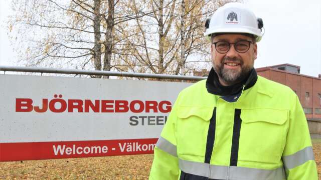 Håkan Dedorsson är vd för Björneborg Steel.