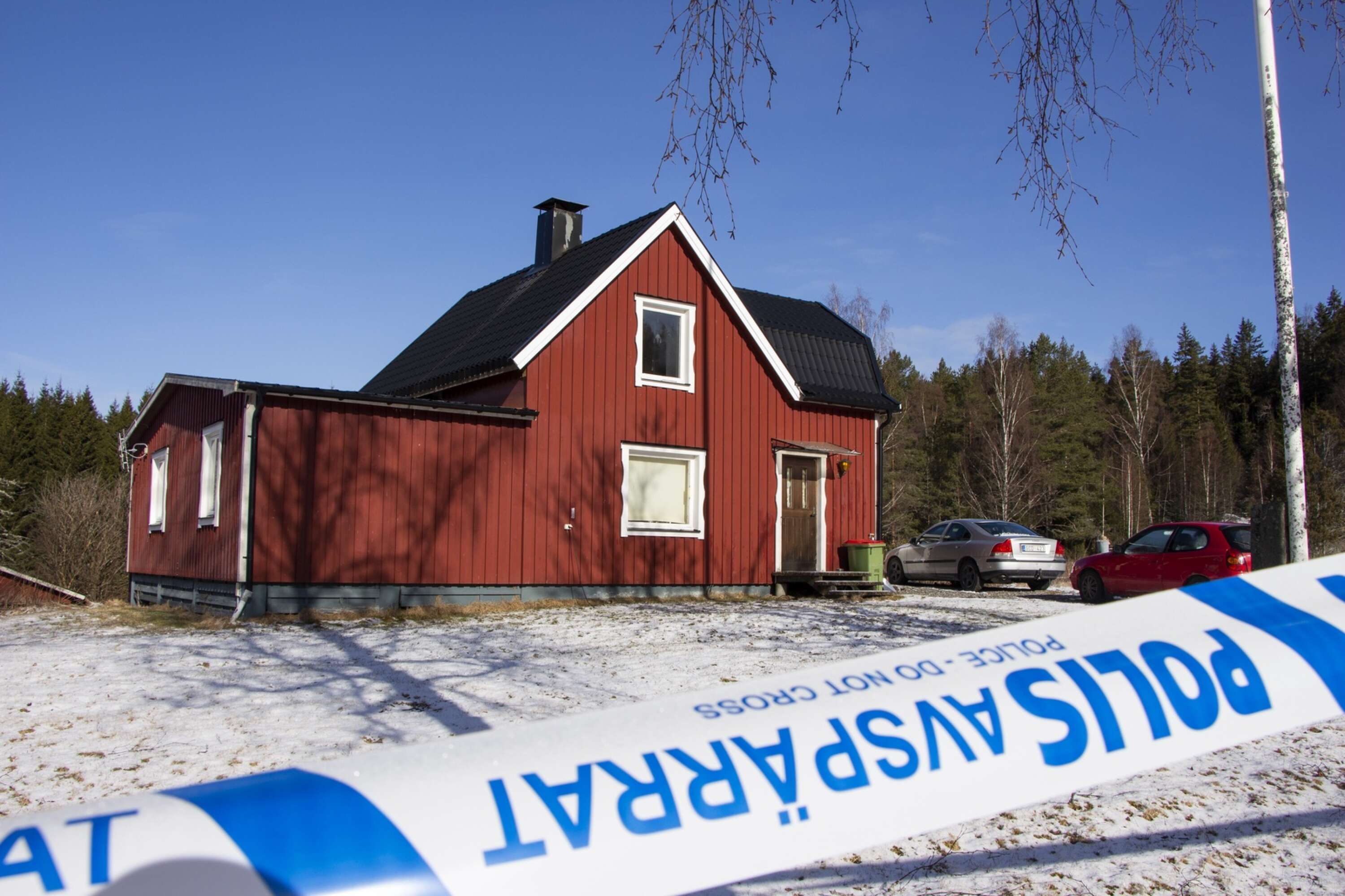 Huset i Årjängs kommun där det misstänkta frysmordet tros ha ägt rum var avspärrad under flera veckor.
