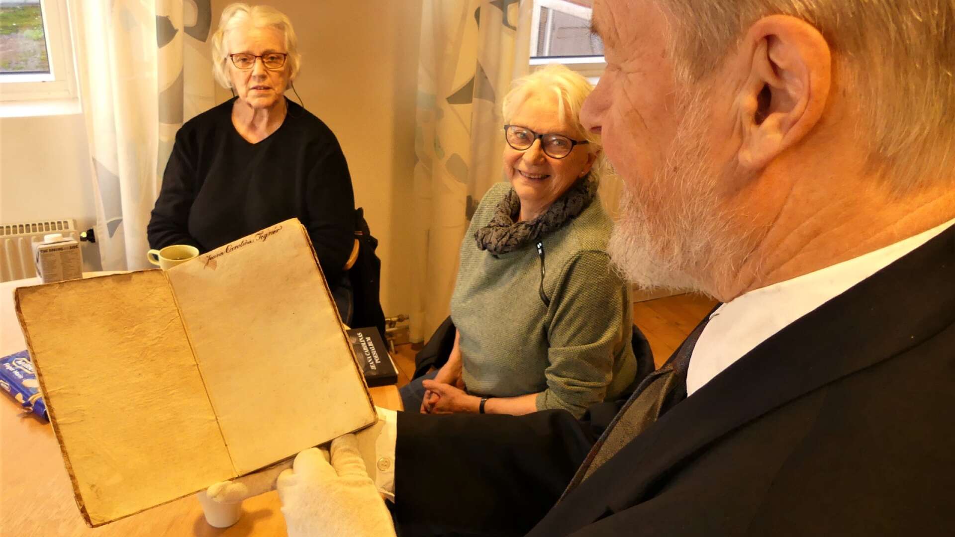 Gunnar Imberg, Margareta Johansson och Sonja Söderqvist berättar om arbetsprocessen och boken.