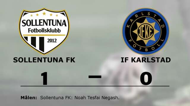 Sollentuna FK vann mot IF Karlstad Fotboll