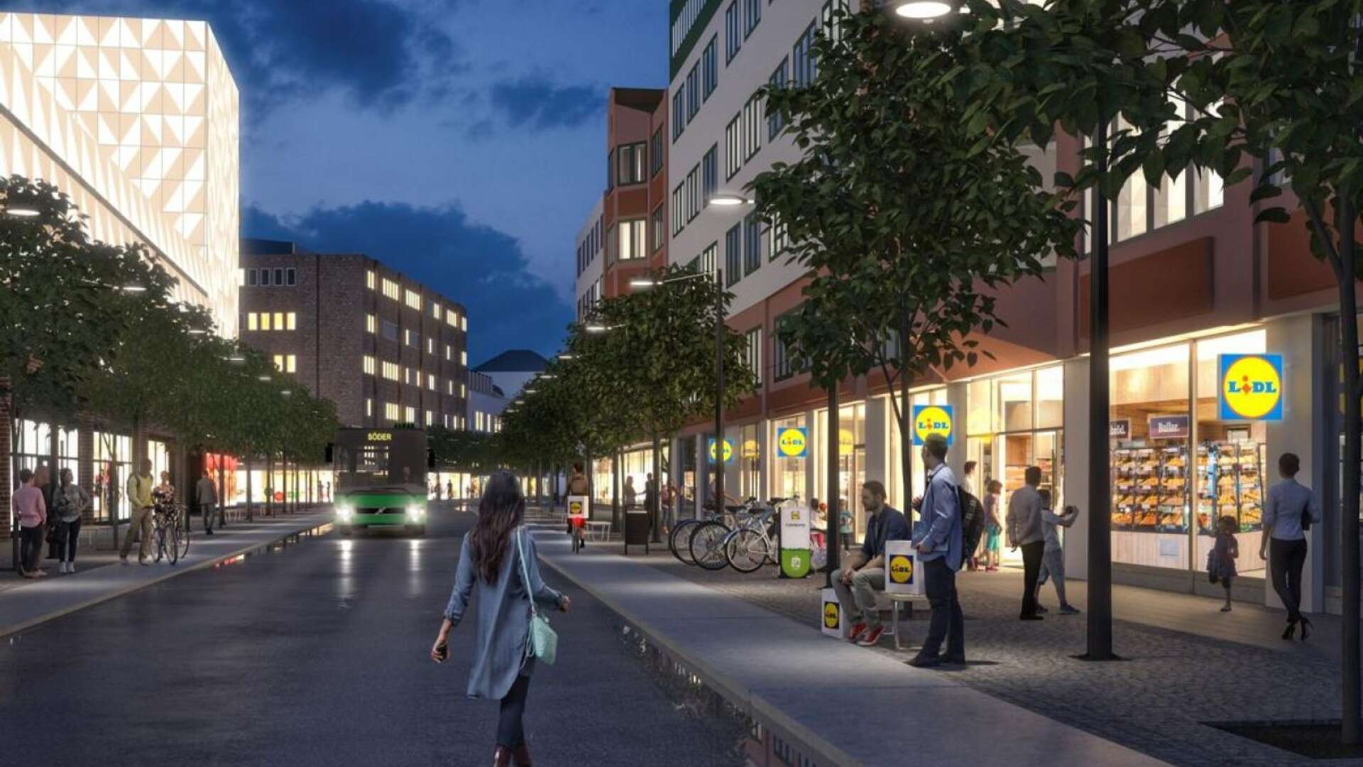 Lidl kommer att bygga en ny butik i Viken och projektet kommer även omfatta 250-300 bostäder.
