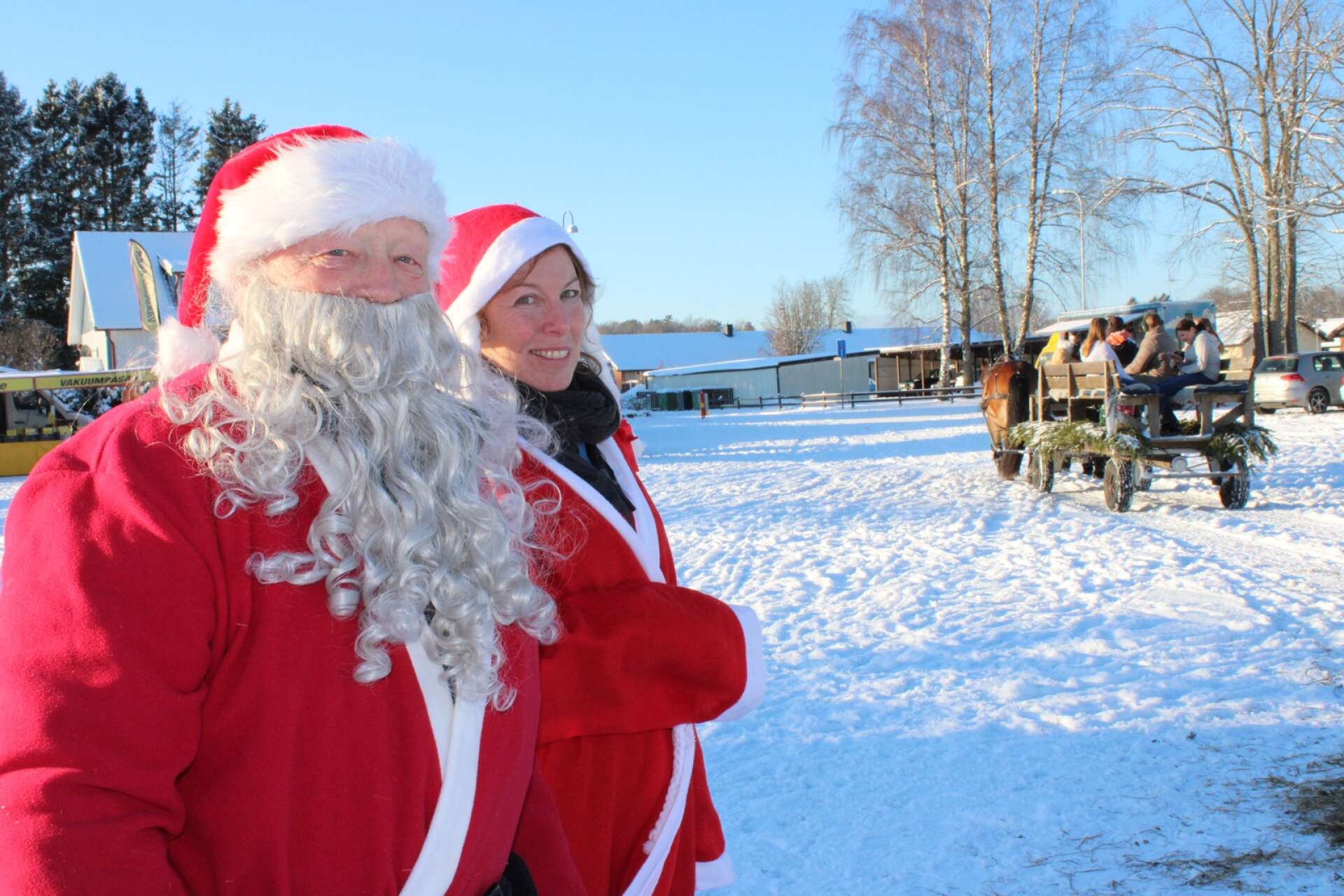 Ingen lämnade Nossebro marknad utan julkänslor när temat jul tog över marknaden.