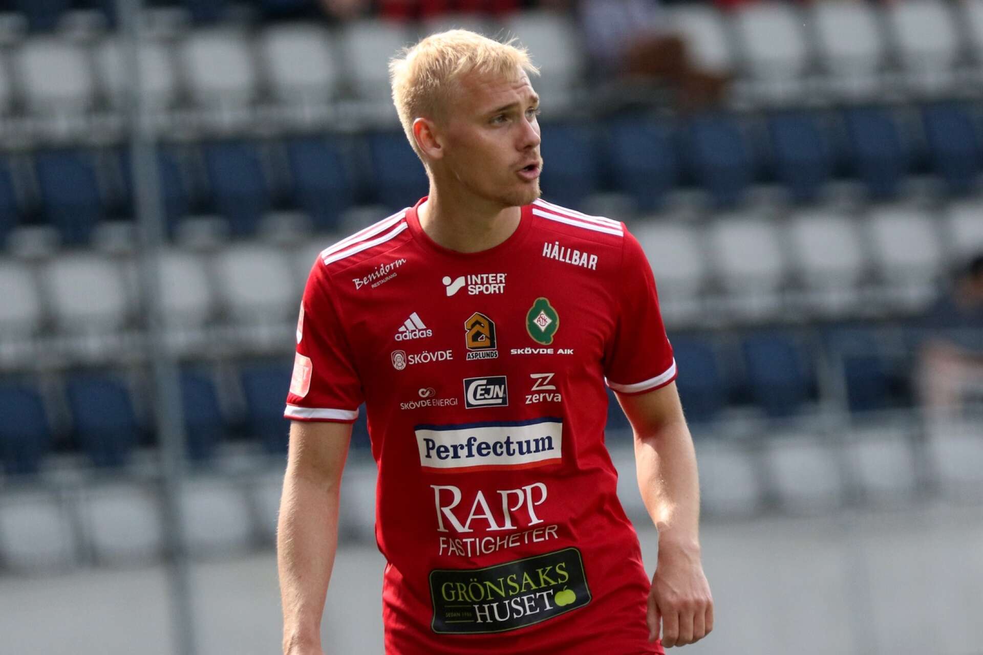 Oscar Lennerskog hoppas vara tillbaka i Skövde AIK-dressen så snart som möjligt.