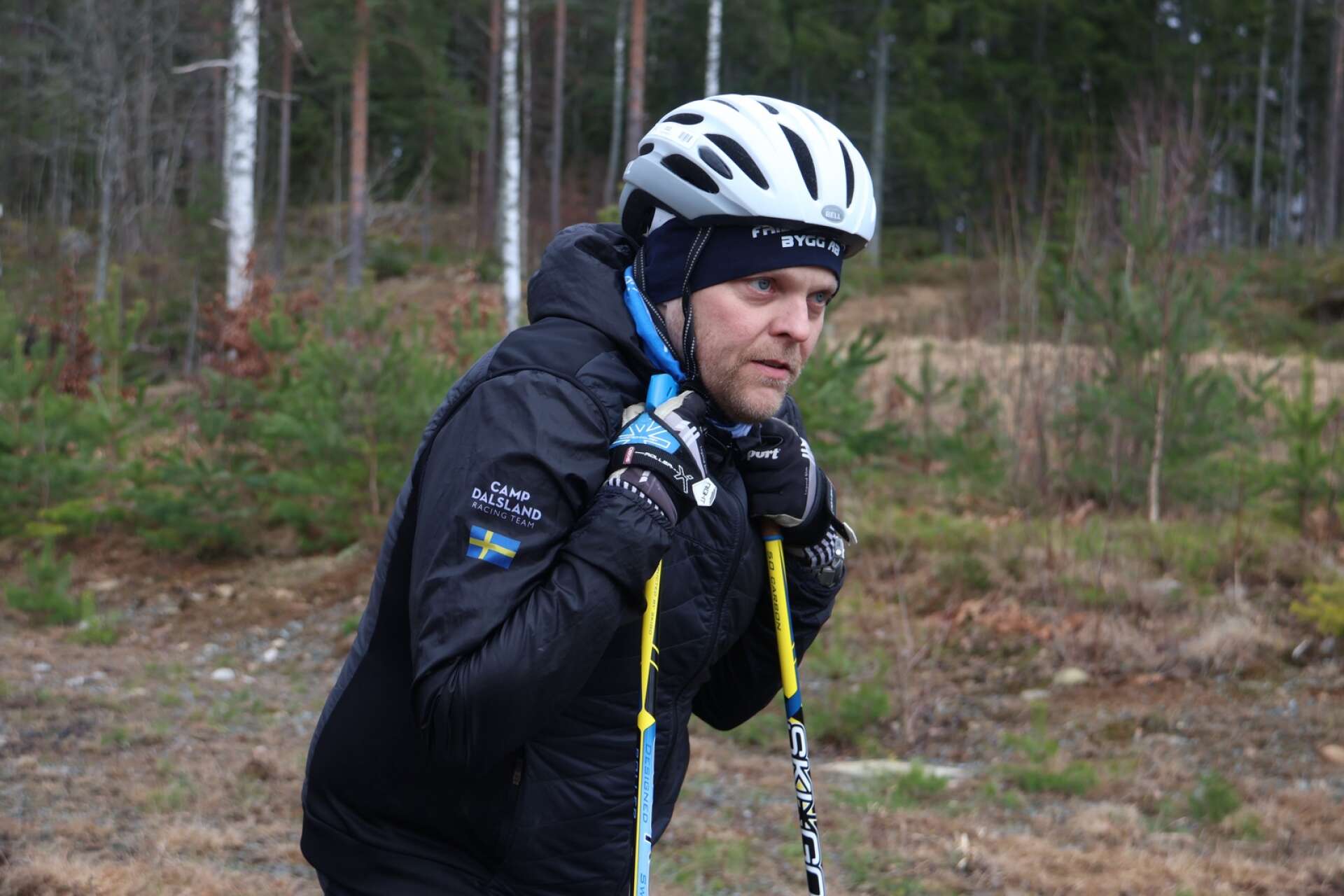 Fredrik Lund önskar att Bengtsfors kommun skulle hjälpa till med skidspår på samma sätt som Åmåls kommun.