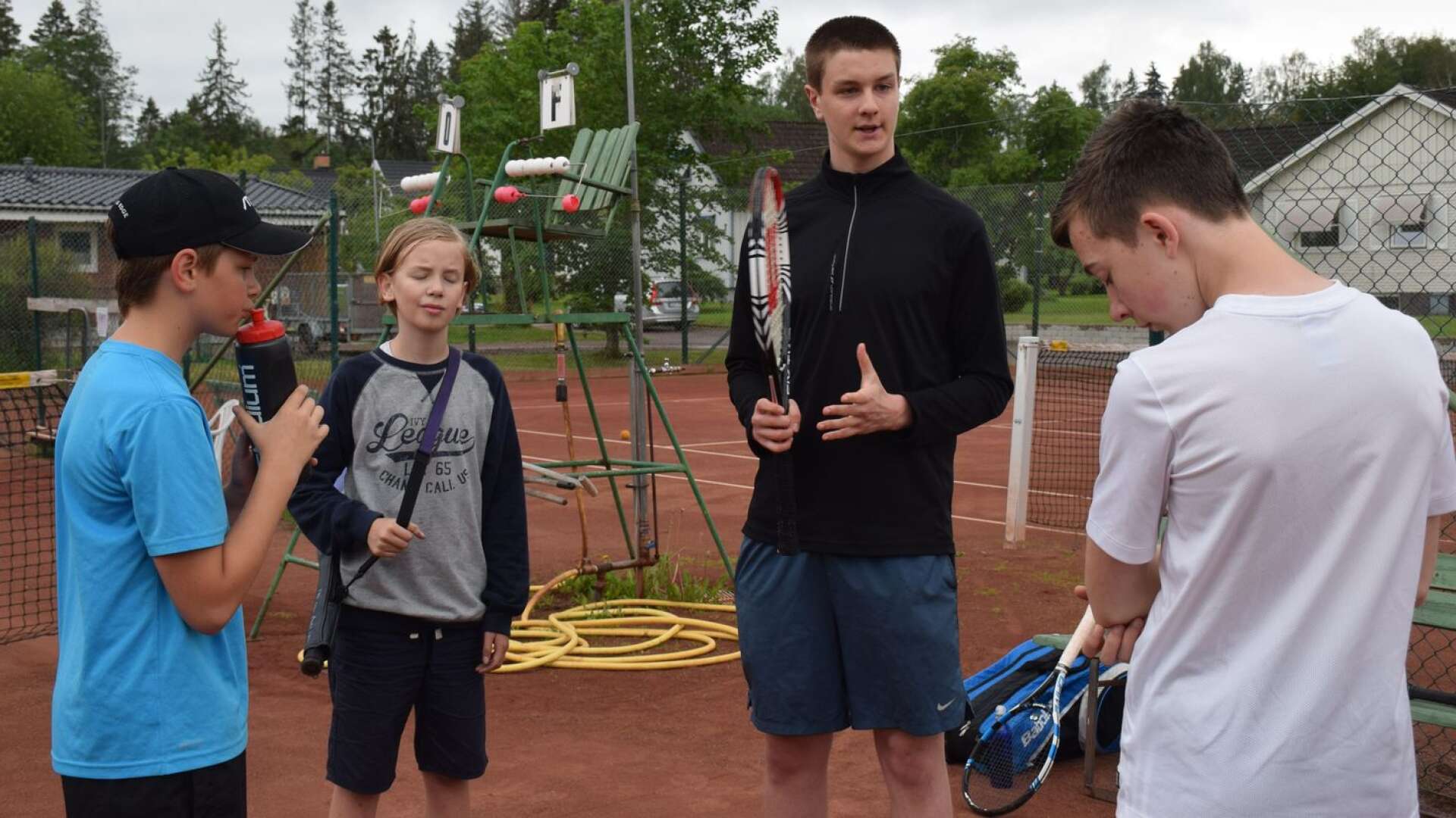Sunne Tennisklubb ser många fördelar med att de nu får sällskap av padelsporten i Sunne.