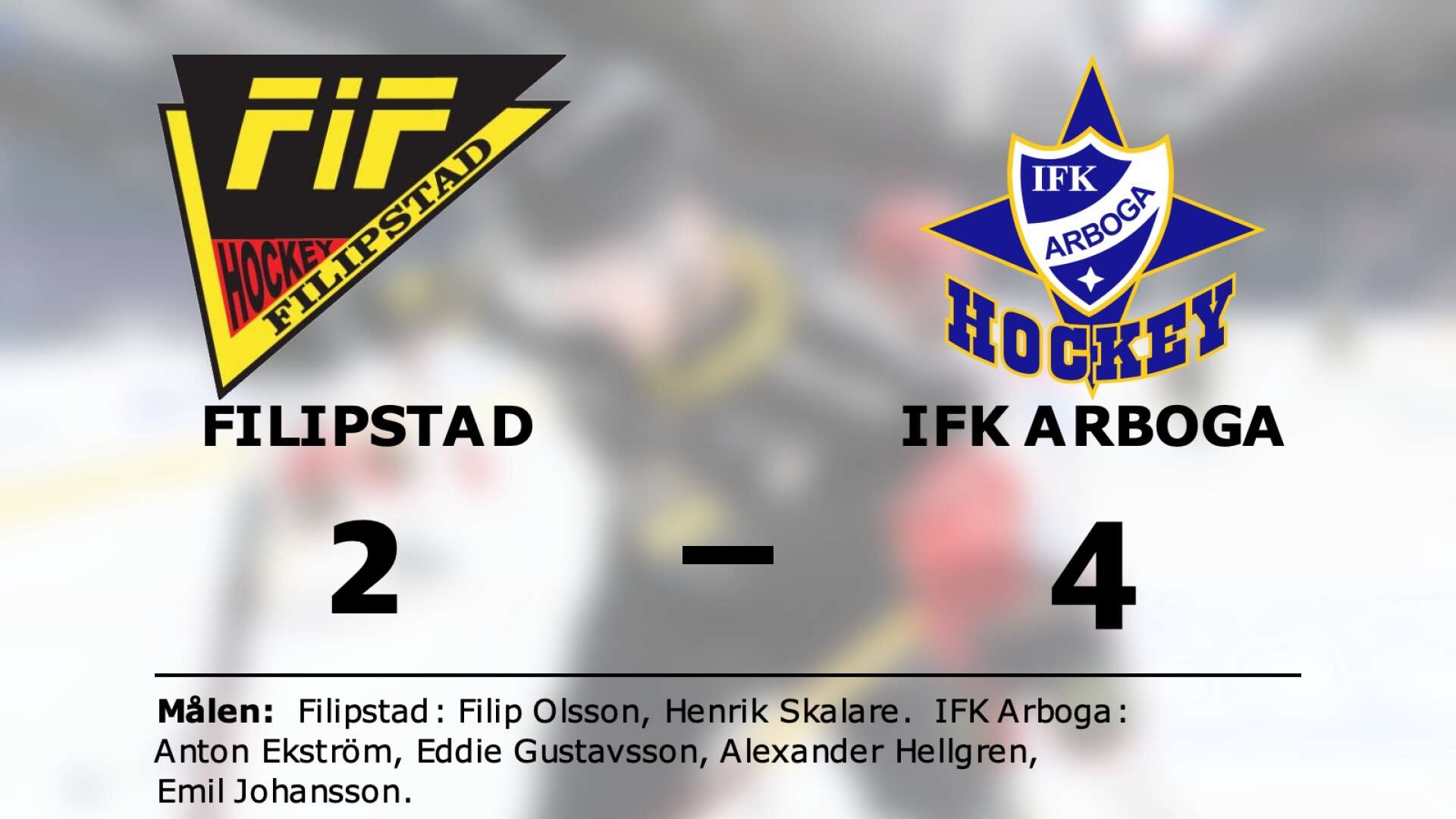 Filipstad förlorade mot IFK Arboga