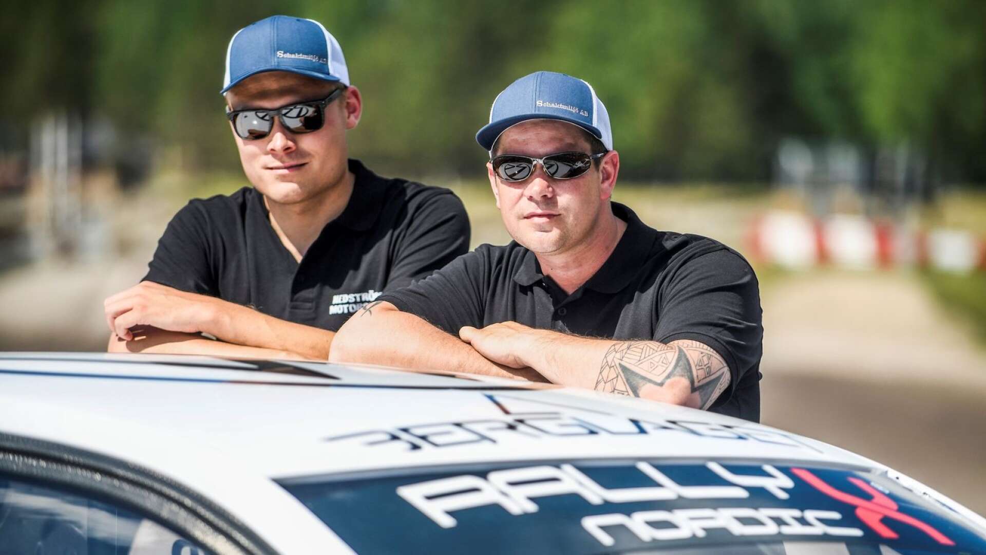 Pontus Tidemand och Peter Hedström ser fram emot tävlingarna i Höljes. 
