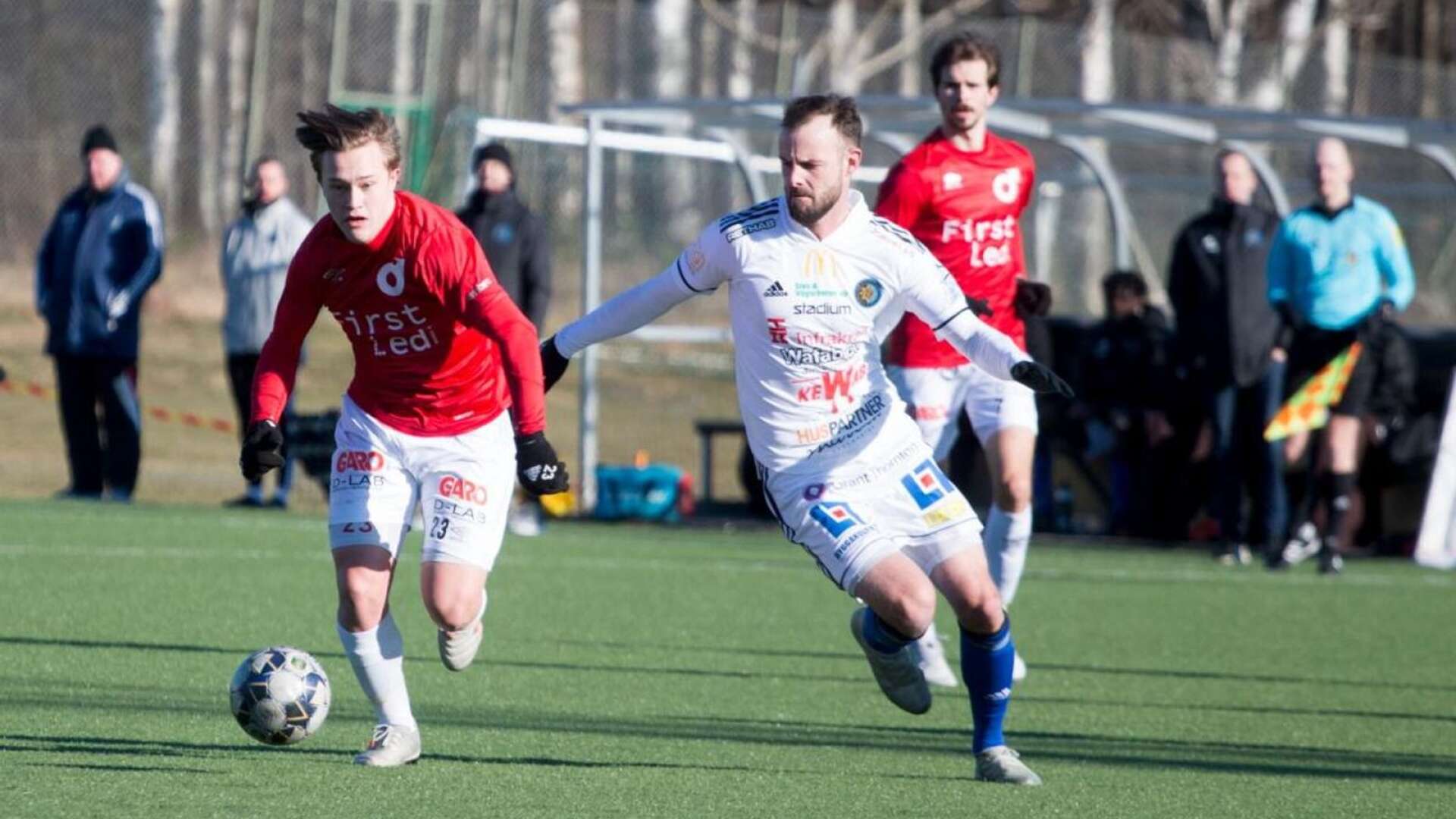 Förre årets försäsongsmatch mellan Degerfors och Karlstad slutade 2–2. 