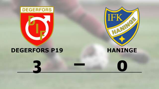 Degerfors IF Junior vann mot IFK Haninge/Brandbergen