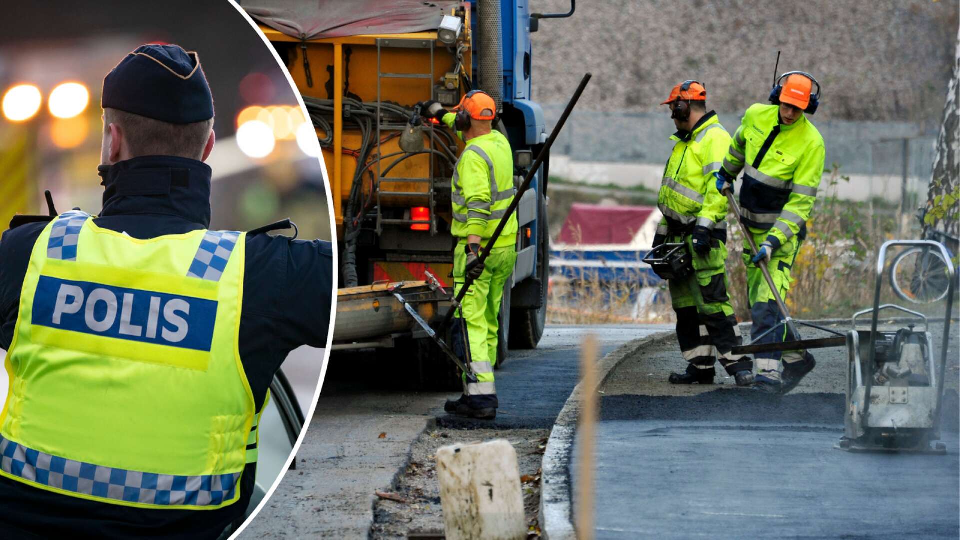 Polisen i västra Skaraborg har fått kännedom att de som arbetar med vägbygget på E20 söder om Vara känner sig otrygga på sin arbetsplats.