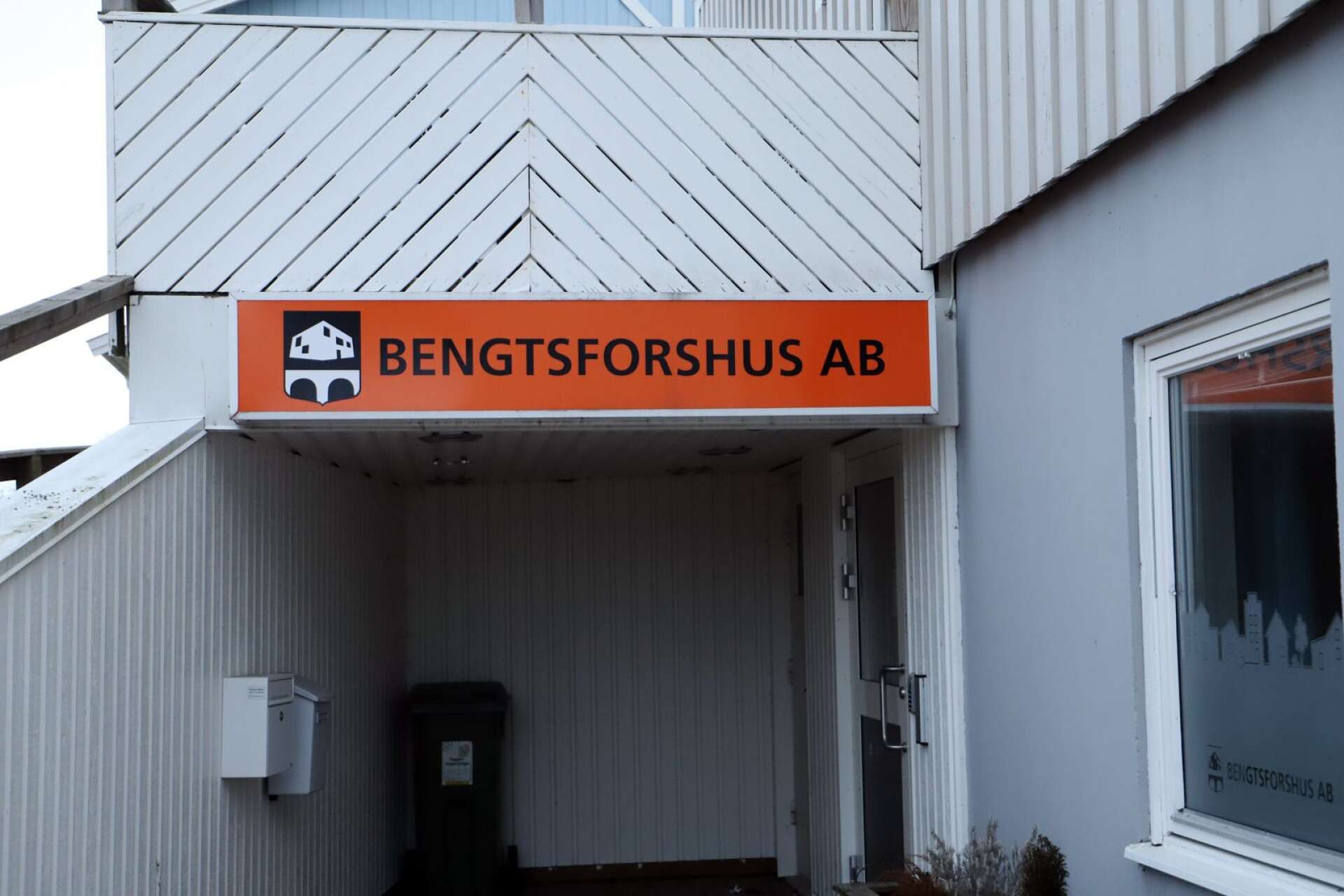 Den kommunala bostadsbolaget Bengtsforshus kontor.