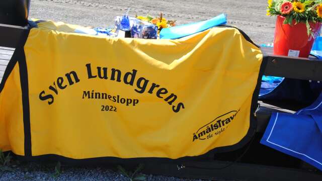 Sven Lundgrens minneslopp är en av höjdpunkterna när Åmålstravet kör högervarvsdagen med GS75.