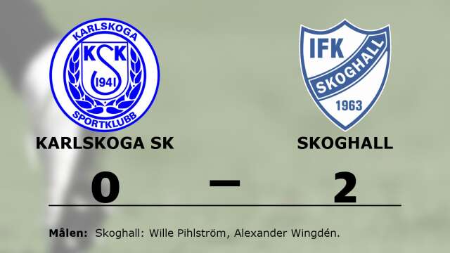 Karlskoga SK förlorade mot IFK Skoghall