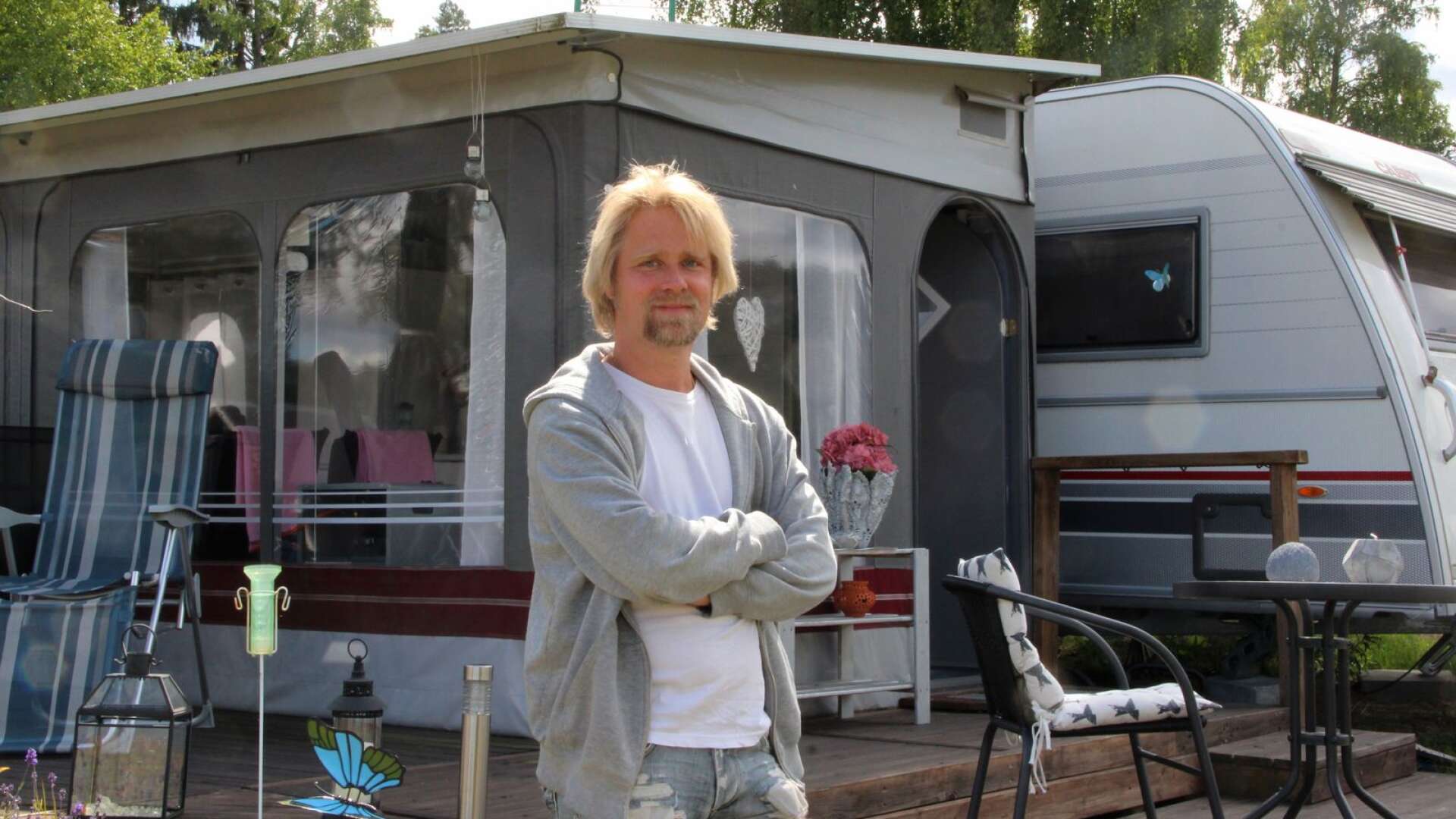 Richard Westermark är oerhört besviken på campingens beslut och hoppas att det går att lösa.