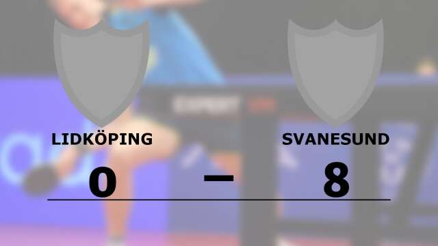 IFK Lidköping förlorade mot Svanesunds GIF
