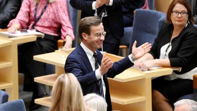 Riksdagen har valt Ulf Kristersson (M) som Sveriges nye statsminister.