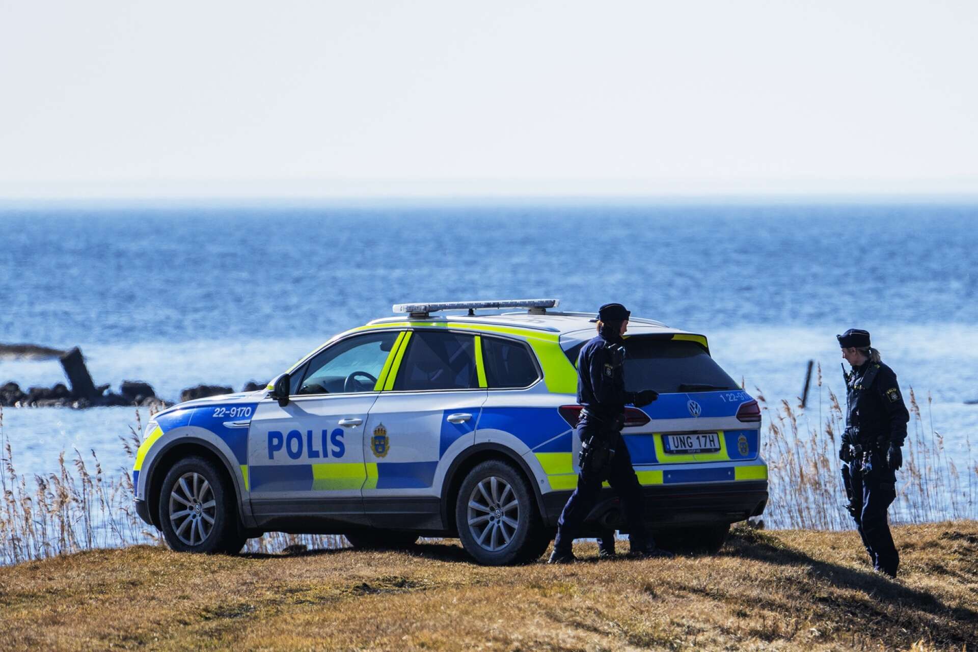 Kroppen fördes iland vid Hästviken på Hammarö.