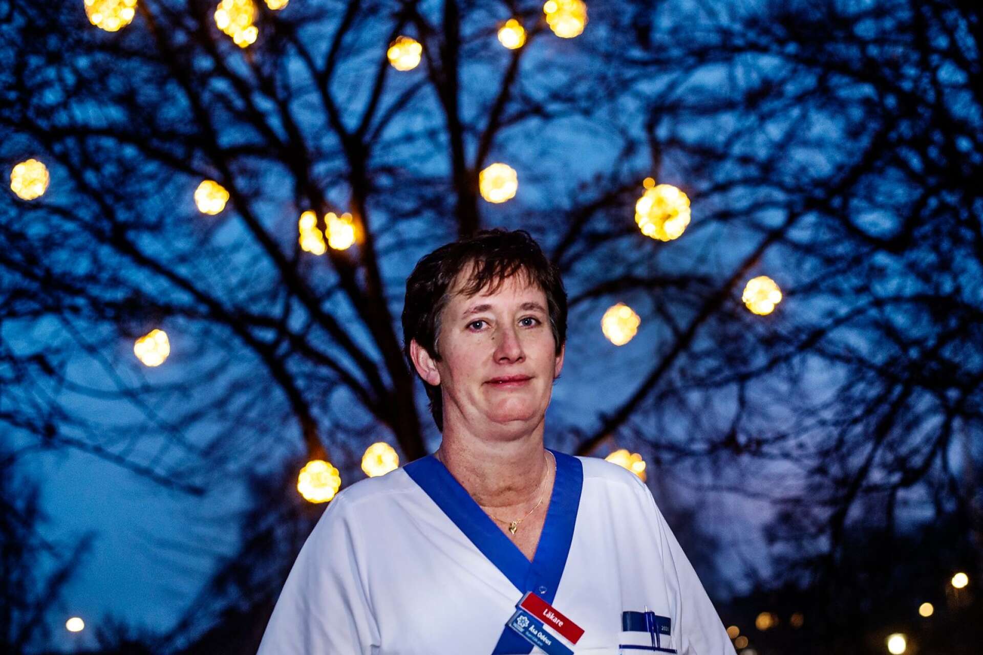 Överläkaren Åsa Odéus.
