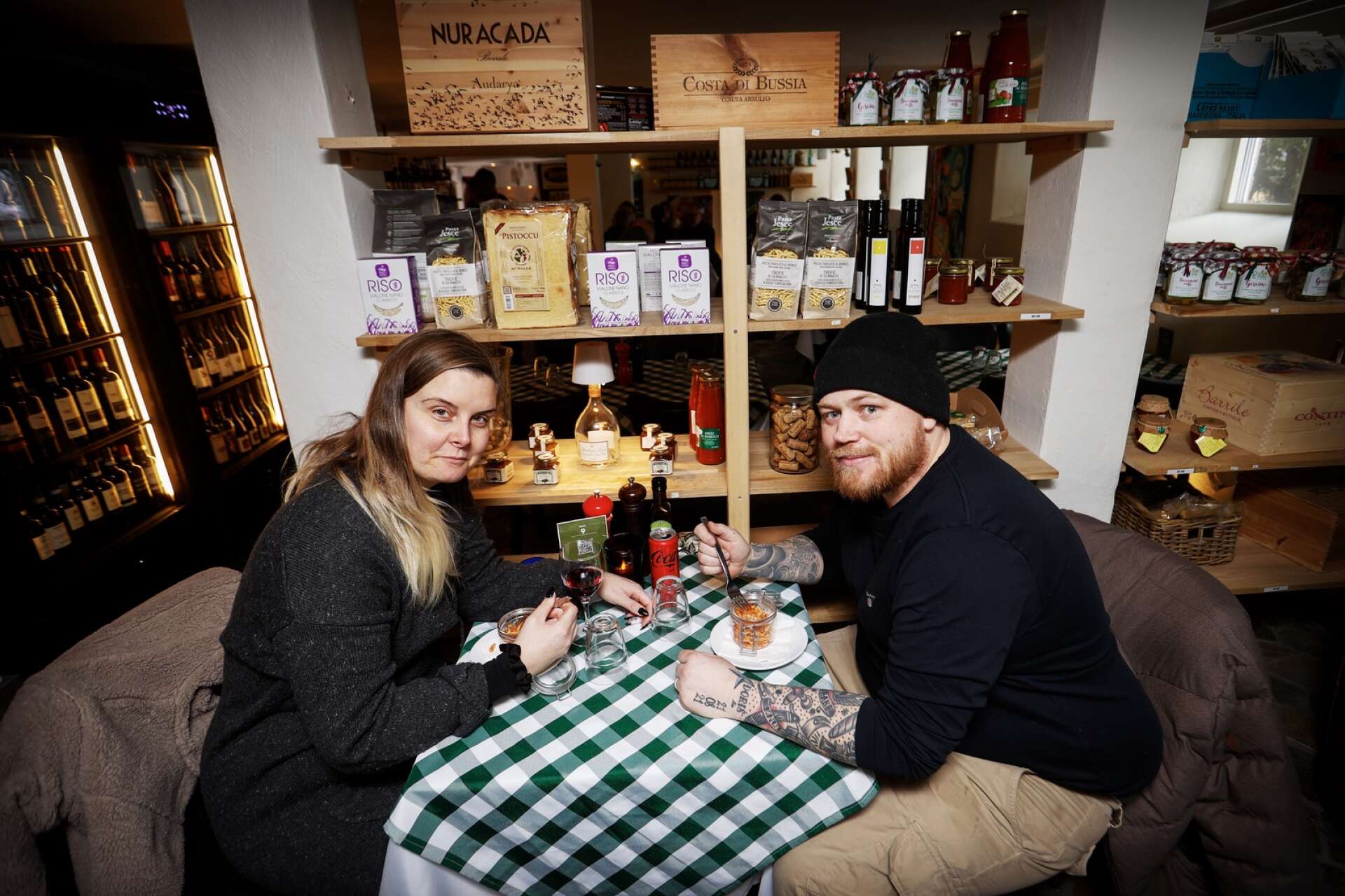 God mat och lite egentid såg Lisa och Jonas Skjören-Lindén framemot.