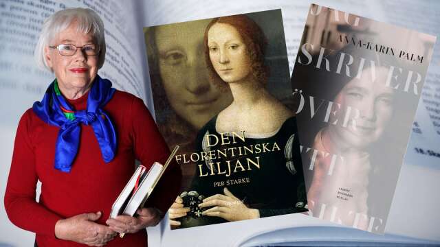 Helena Vermcrantz tipsar om Den florentinska liljan och Jag skriver över ditt ansikte 