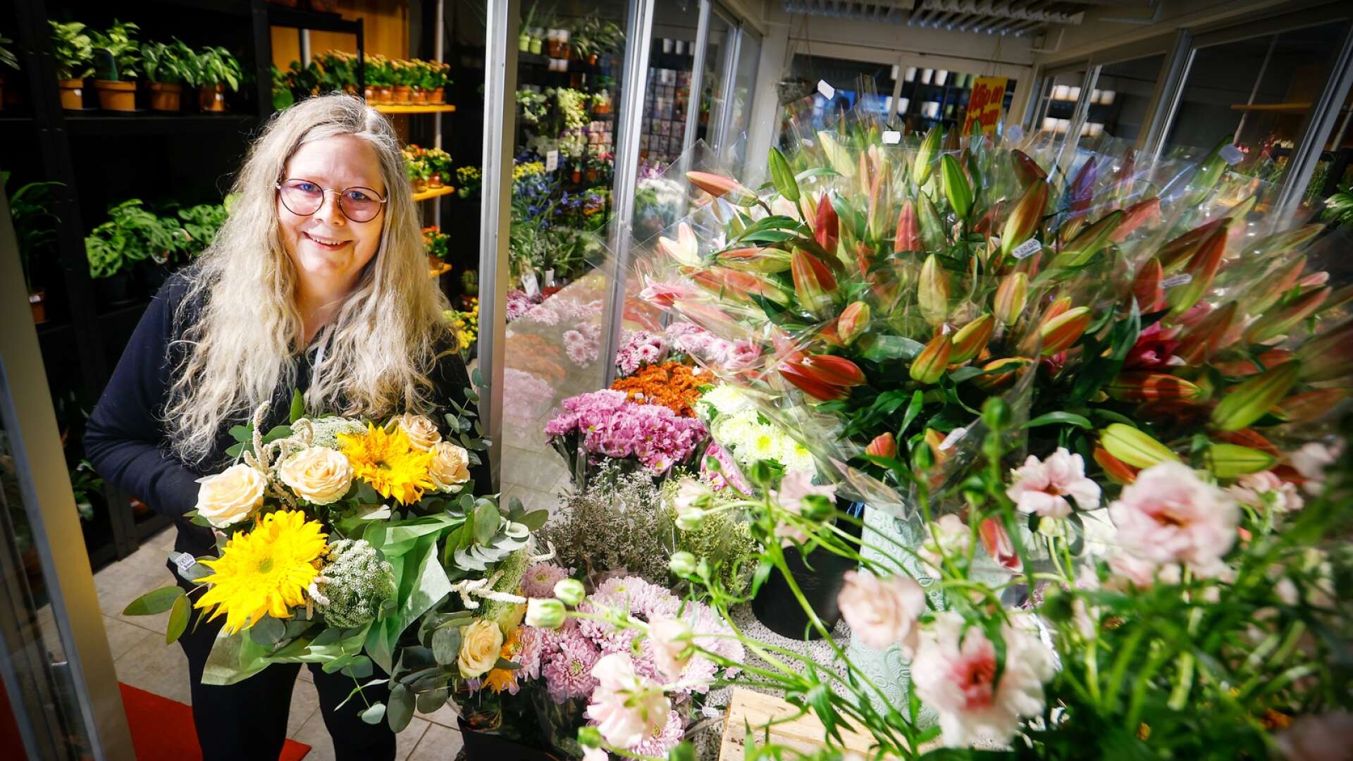 Det var en dröm som gick i uppfyllelse när Annelie Persson slog upp portarna till sin  blomsteraffär i början av februari. 