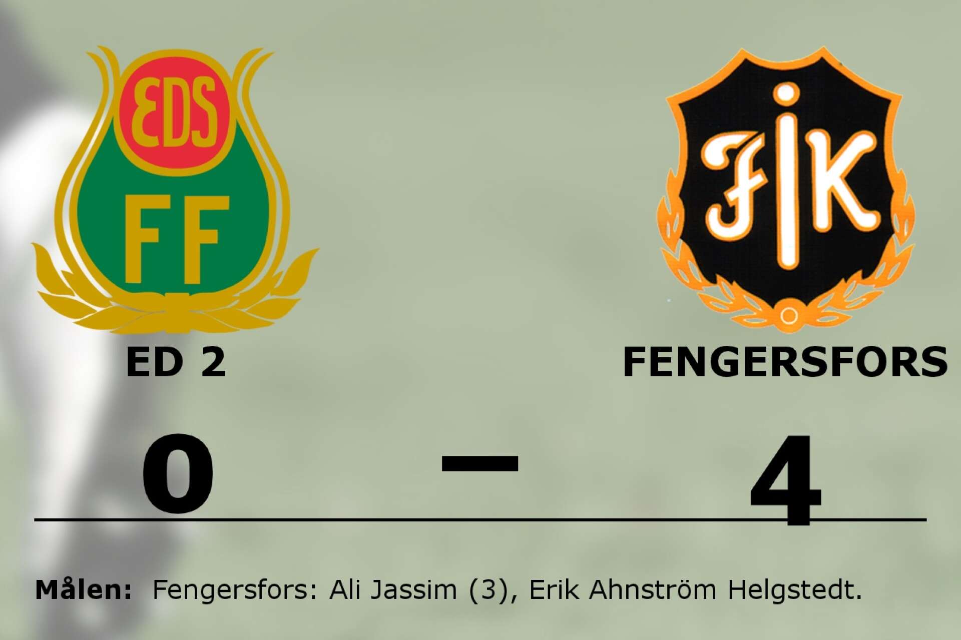 Eds FF förlorade mot Fengersfors IK