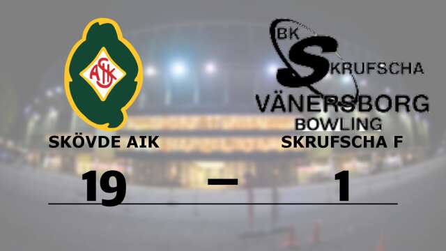 Skövde AIK vann mot BK Skrufscha