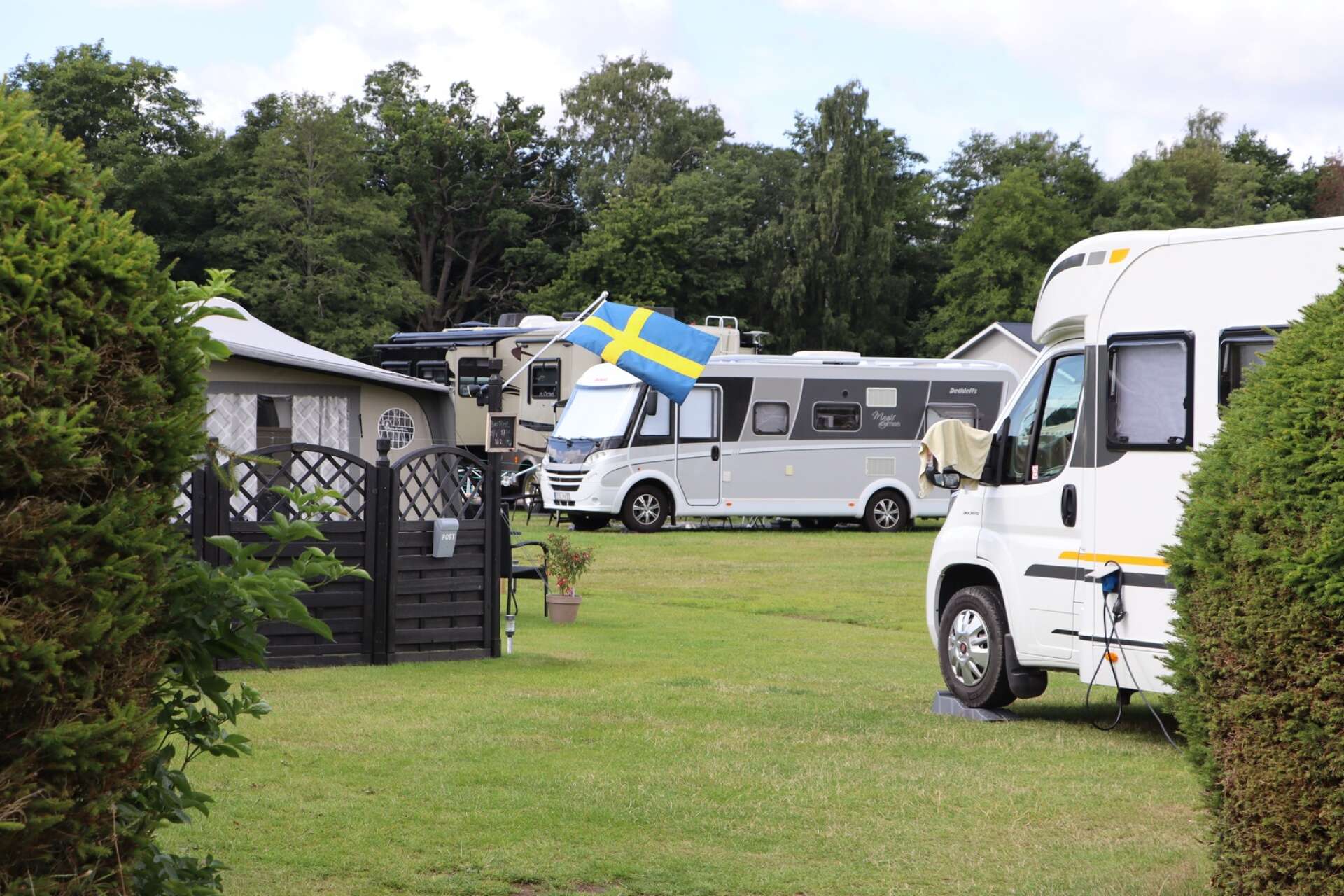 Svensk campingsommar...