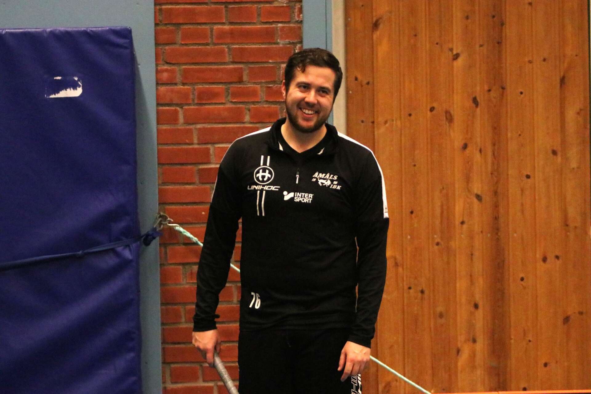 Marcus Bertilson är träningsansvarig för Åmåls IBK den här säsongen.