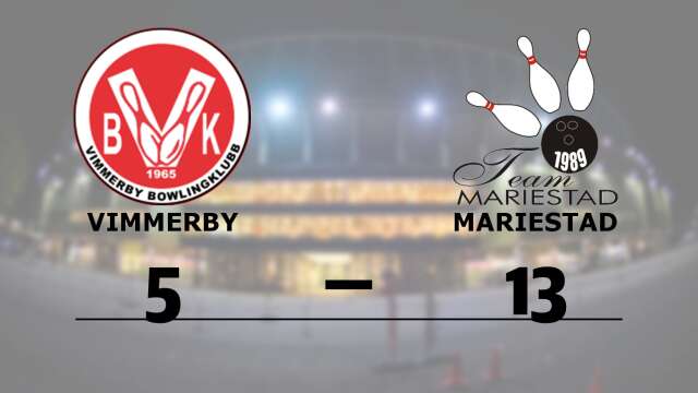 Vimmerby BK förlorade mot Team Mariestad