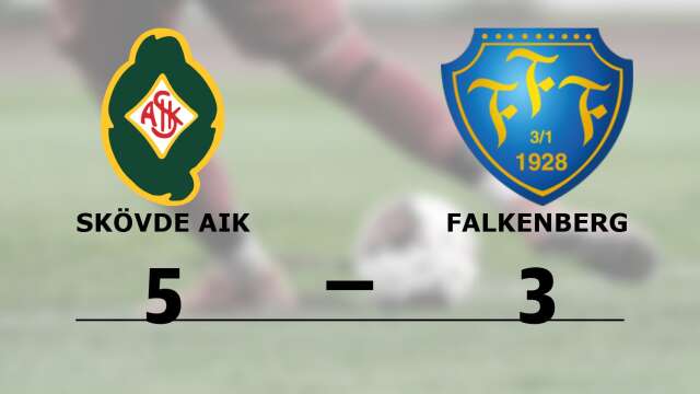 Skövde AIK vann mot Falkenbergs FF