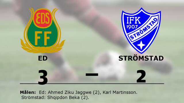 Eds FF vann mot IFK Strömstad