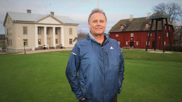 Lasse Orava är golfare men har inte hunnit gå så många rundor på Forsbacka än. Han håller tummarna för fler rundor nu när han ska driva hotellet och restaurangen de kommande åren. ”Anläggningen och golfbanan är fantastiskt fin”, säger han.