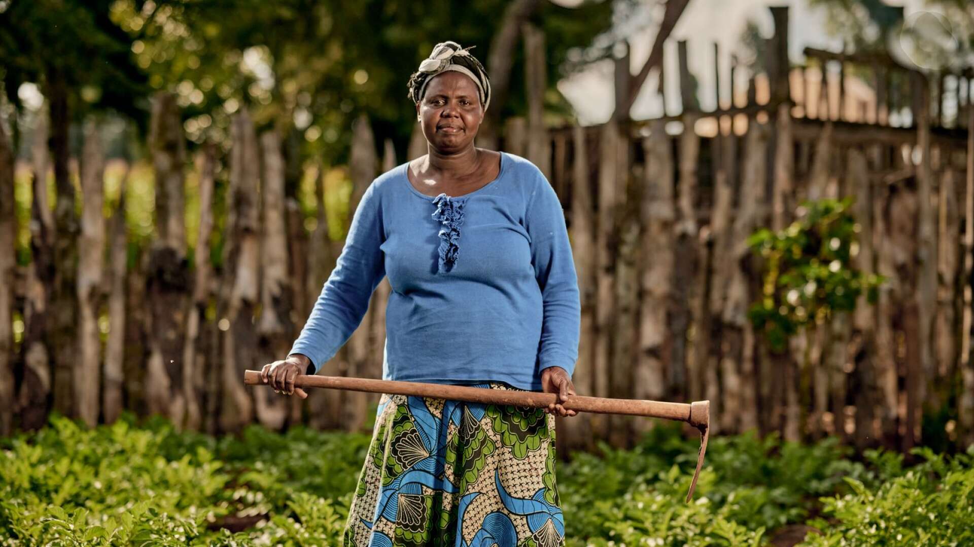 Lina Ruto, jordbrukare i Kenya.