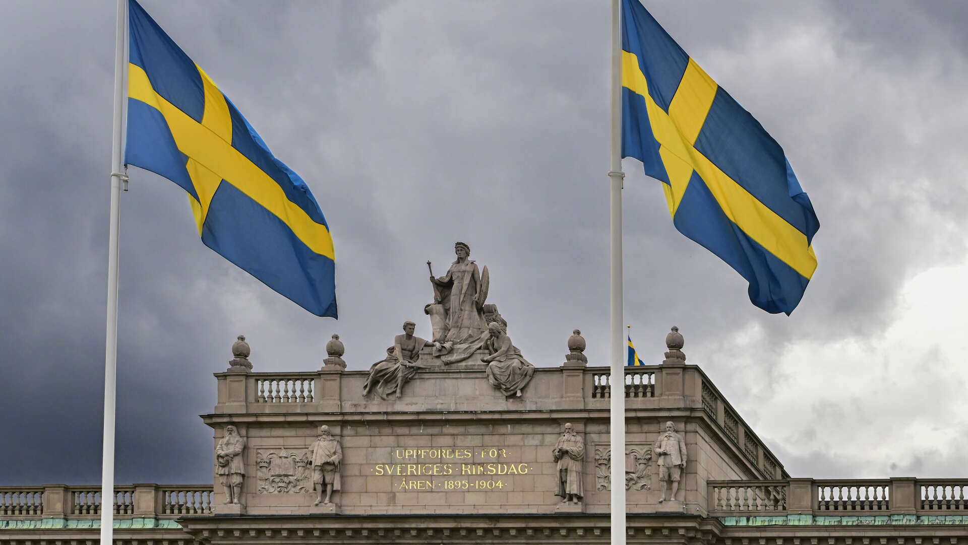 Riksdagshuset i Stockholm. Arkivbild.