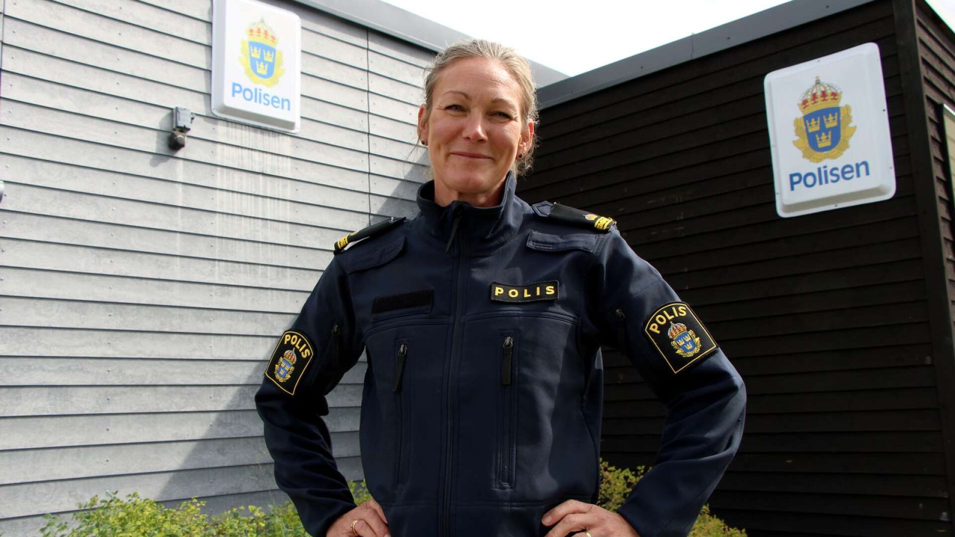 Caroline Eriksson, kommunpolis i Torsby.