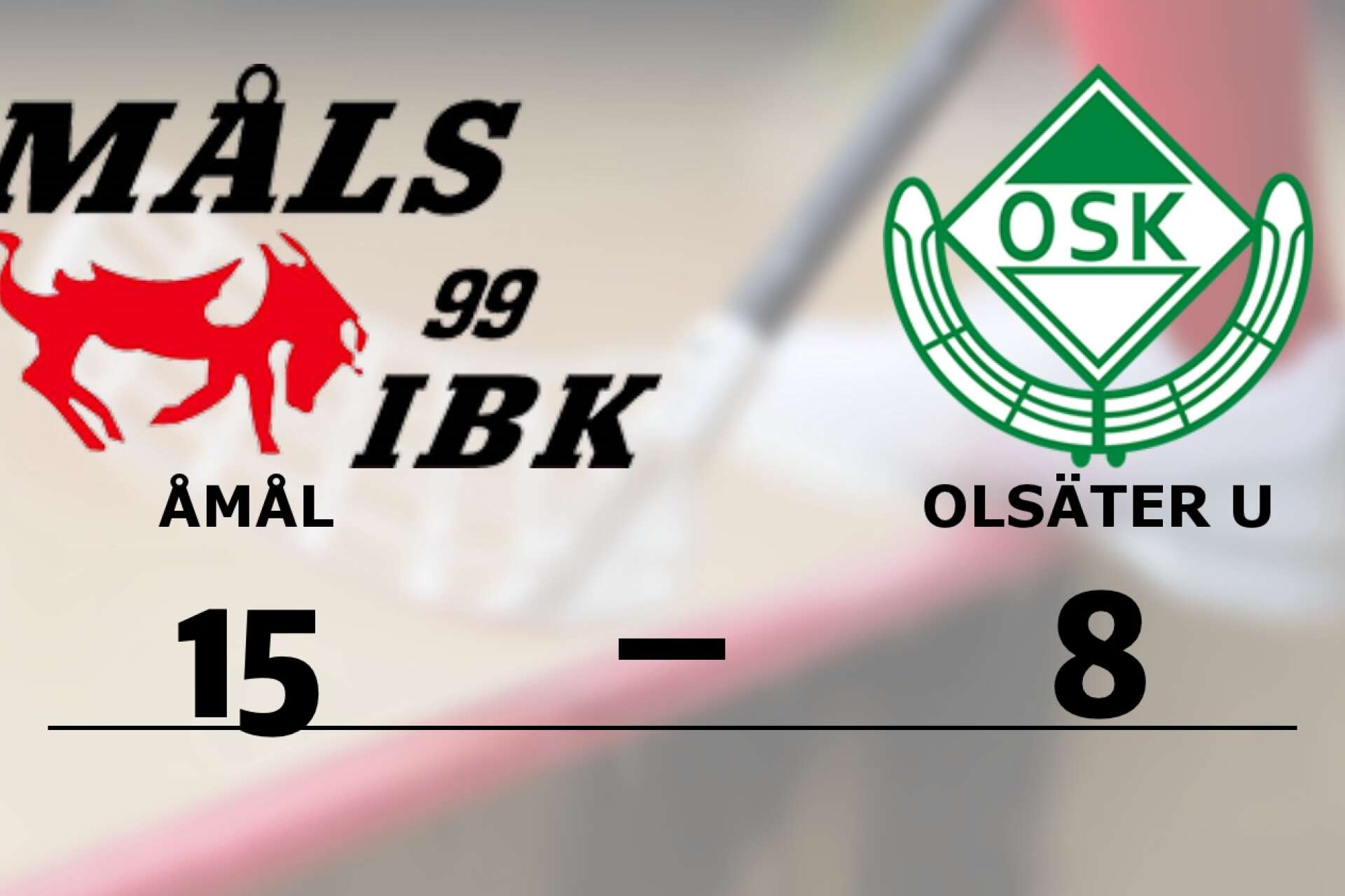 Åmåls IBK vann mot Olsäters SK