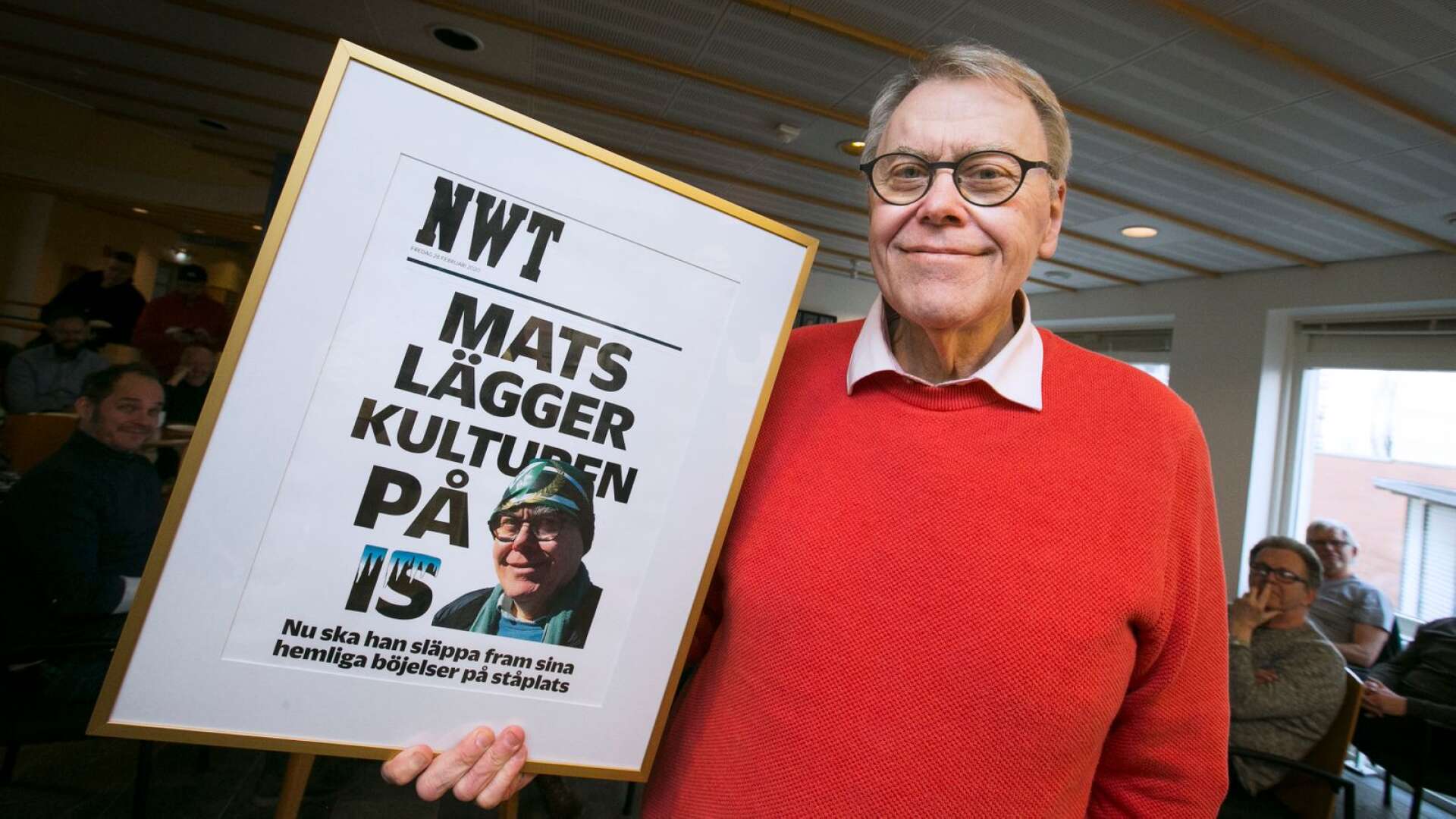 Mats Dahlberg gick i pension under 2020 och avtackades efter över 40 år som journalist i NWT-koncernen. Nu belönas han av Wermländska sällskapet för sin gärning som kulturredaktör.