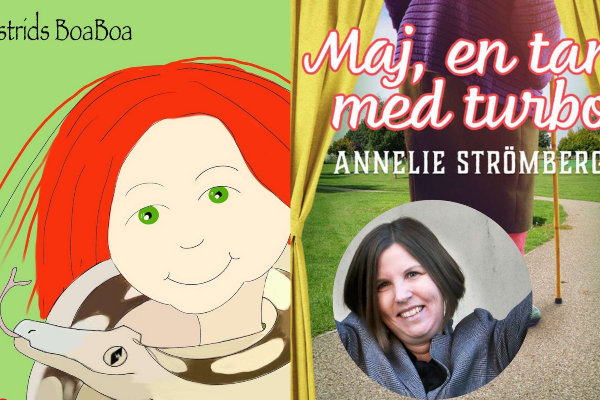 Annelie Strömberg släpper två böcker inom loppet av två veckor.