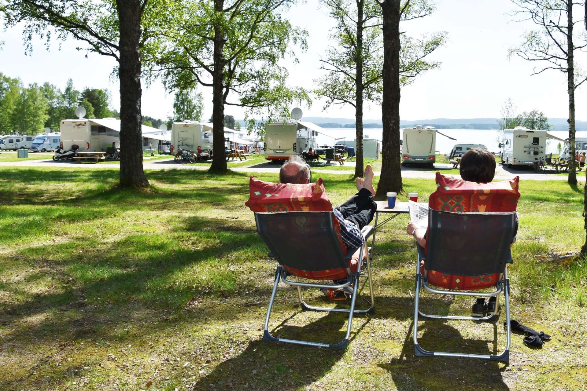 Ingestrands camping ägs av Arvika kommun. Något som Moderaterna i kommunen vill ändra på. 