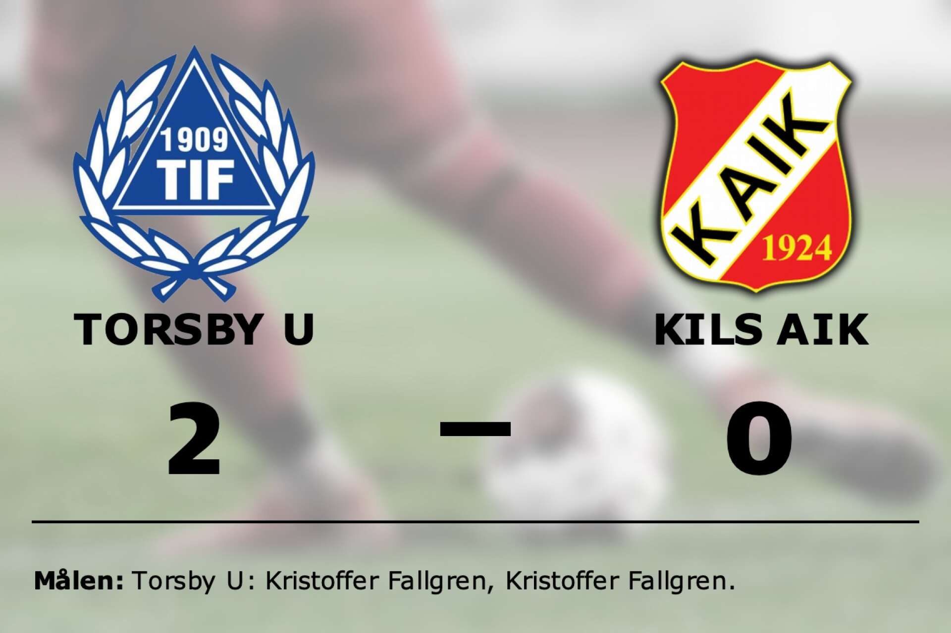 Torsby U vann mot Kils AIK