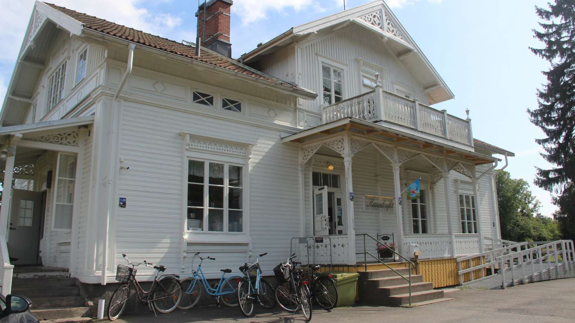 Kanalcaféet vid Säffle kanal är nu ute till försäljning.